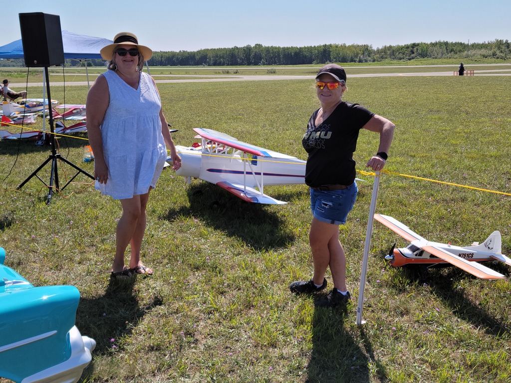 Jr. High Teachers at RC Model Airplane Fly In